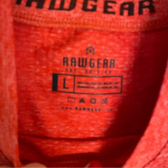 NWT Rawgear Men’s performance tee large - Picture 4 of 7